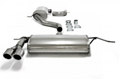 Sportavgassystem 2x80mm - Audi A3 2.0TFSi/200HP (8P) (2003-2013)
