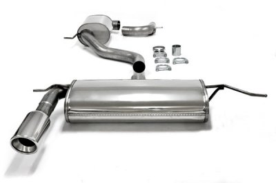 Sportavgassystem 1x100mm - Audi A3 2.0TFSi/200HP (8P) (2003-2013)