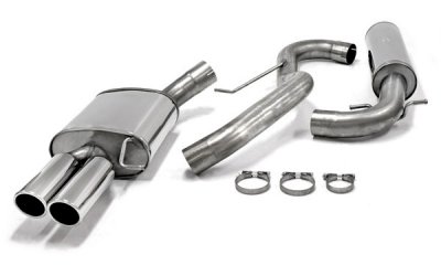 Sportavgassystem 2x80mm - VW Jetta 3 1.4TSi/2.0TFSI 
