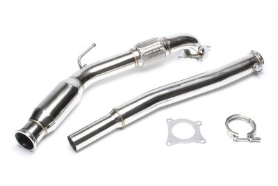 Downpipe rostfri inkl sportkatt - Audi A3 (8P) (2003-2013) - Ta-Technix