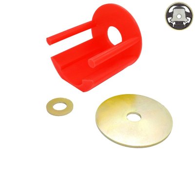 VW Caddy (2004-2020) - Nedre Motorkudde Inlägg Gul (221868A)