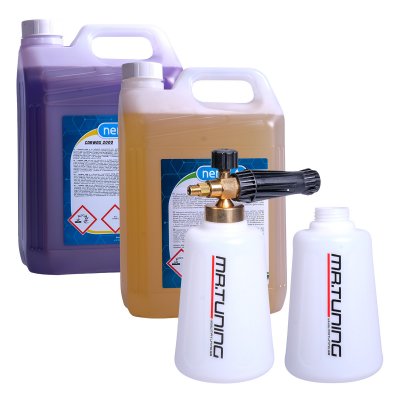 Foam Lance V3 + Carnet Jumbo 5L + Carwax 2000 5L - PAKETPRIS - OKQ8