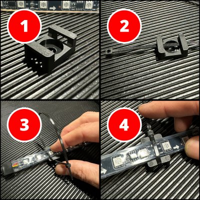 Underglow LED kit Gen3 - App (2x 150cm + 2x 90cm)