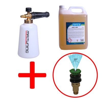 Foam Lance V3 + Carnet Jumbo 5L + Microlans - PAKETPRIS - OKQ8