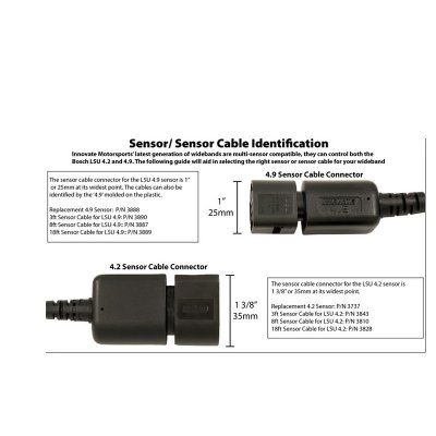 Bredbandslambda sensor Bosch LSU 4.2 (innovate)