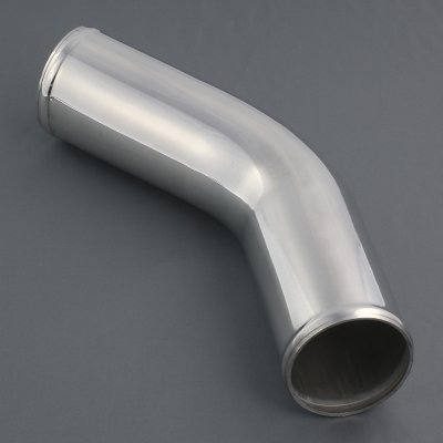 Aluminiumrör 45 Grader 3.5" (89mm)
