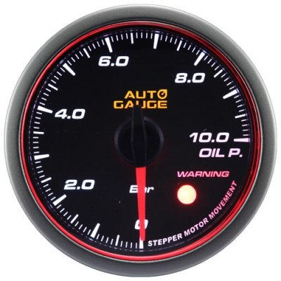 Auto Gauge Mätare 52mm Oljetryck (Stepmotor)