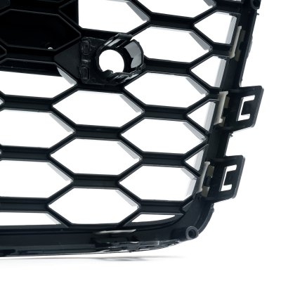 Honeycomb Sportgrill RS Piano Black Audi A6 4G (2015-2018)