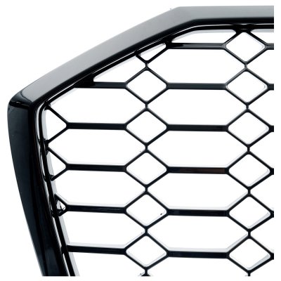 Honeycomb Sportgrill RS Piano Black Audi A6 C8 (2018-)