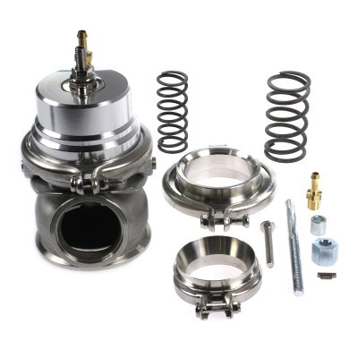 60mm v-band wastegate Silver