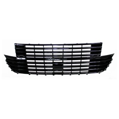Styling grill blanksvart (emblemlös) VW Transporter T6.1 (2019-)