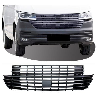 Styling grill mattsvart (emblemlös) VW Transporter T6.1 (2019-)