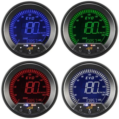 Auto Gauge Mätare Digital 85mm Hastighet