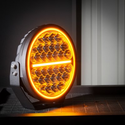 Extraljuspaket Mr Tuning Beam 850W (5x LED 9" Extraljus + hållare + reläsats)