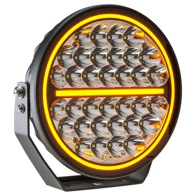 Extraljuspaket Mr Tuning Beam 360W (2x LED 9" Extraljus + hållare + reläsats)