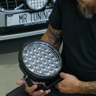 Extraljuspaket 480W (3x LED 9" extraljus + Hållare + Reläsats)