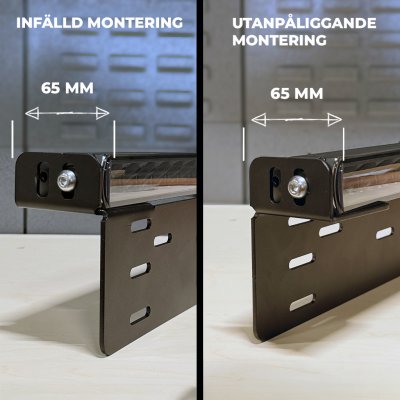 PAKET LED Ramp Mr Tuning XM100 + Unibar Svart