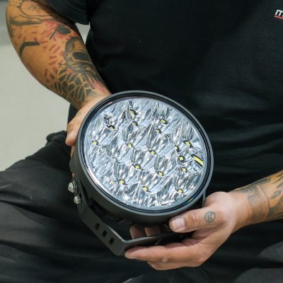 Extraljuspaket slim Mr Tuning 315W (3x LED 7" Extraljus + hållare + reläsats)