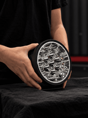 Extraljuspaket slim Mr Tuning 315W (3x LED 7" Extraljus + hållare + reläsats)