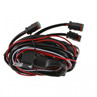 Reläkabelsats 12V 3xDT-kontakt (för 3st extraljus)