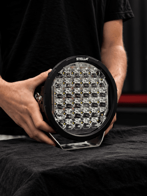Aurora Original Extraljuspaket 540W (3x Aurora LED 9" extraljus + Hållare + Reläsats)