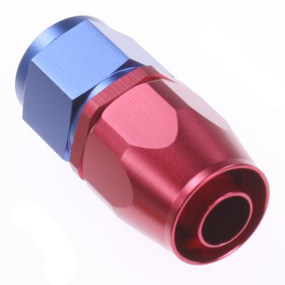 AN4 Slangkoppling Rak - Blå/Röd