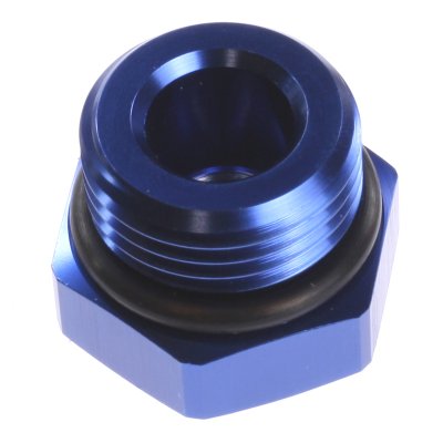 AN10 Plugg O-ring - Blå