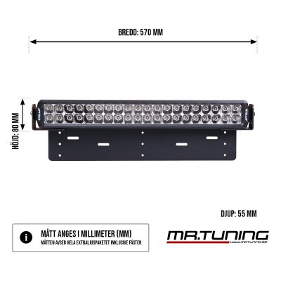 PAKET LED Ramp Stella Dual 20" 200W
