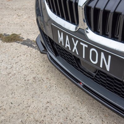 Spoilerläpp blanksvart V2 - BMW G20/G21 M-Sport (2018-2022)