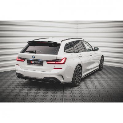Bakre sido splitters blanksvart V2 - BMW G20/G21 M-Sport (2018-2022)