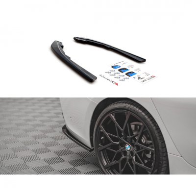 Bakre sido splitters blanksvart - BMW G20/G21 (2018-2022)