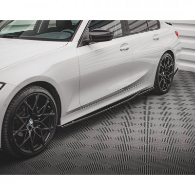 Sidokjolar diffusor blanksvart - BMW G20/G21 (2018-2022)