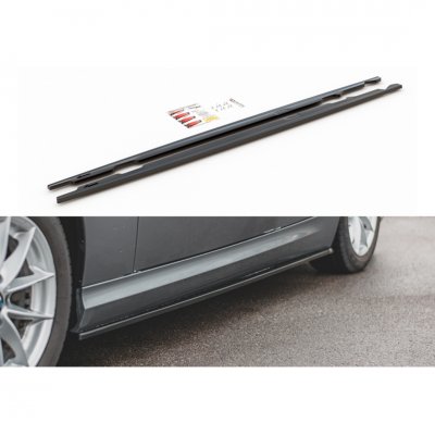 Sidokjolar diffusor blanksvart - BMW E90/E91 LCI (2008-2012)