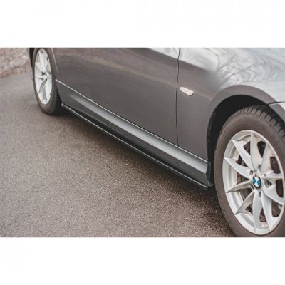 Sidokjolar diffusor blanksvart - BMW E90/E91 LCI (2008-2012)