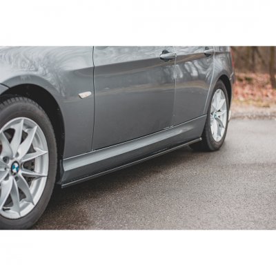 Sidokjolar diffusor blanksvart - BMW E90/E91 LCI (2008-2012)