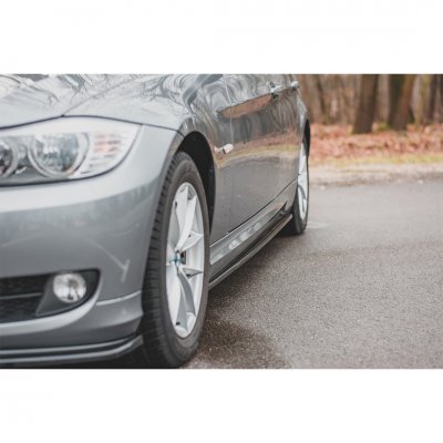 Sidokjolar diffusor blanksvart - BMW E90/E91 LCI (2008-2012)