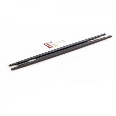 Sidokjolar diffusor blanksvart - BMW E90/E91 LCI (2008-2012)