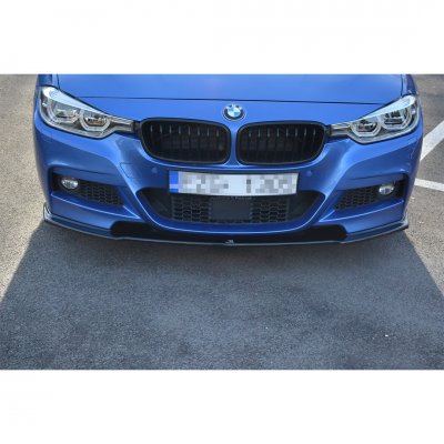 Spoilerläpp blanksvart - BMW F30/F31 M-Sport LCI (2015-2019)