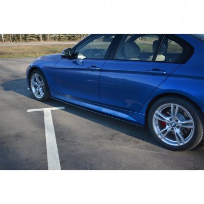 Sidokjolar diffusor blanksvart - BMW F30/F31 M-Sport LCI (2015-2019)