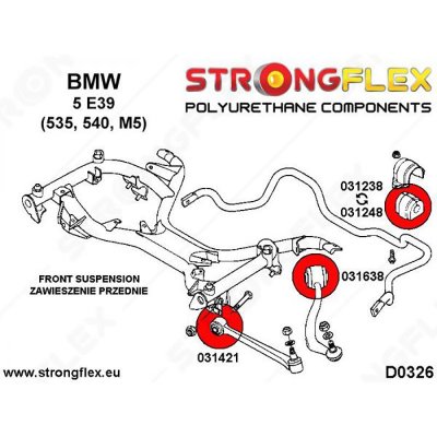 BMW E39 - Främre krängningshämmarbussning (031248)