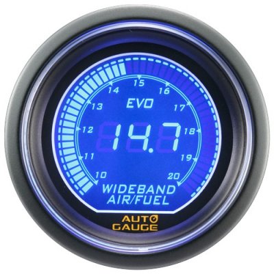 Auto Gauge Mätare Digital 52mm Bredbandslambda