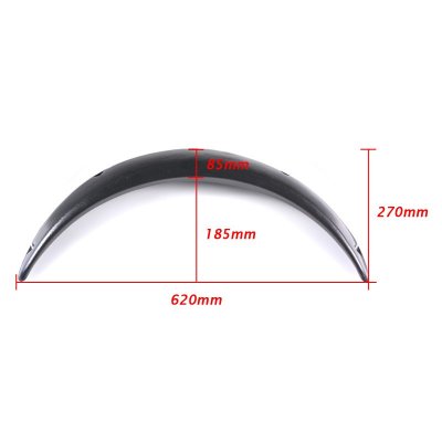 Skärmbreddare JDM 630mm / 5cm (2st)