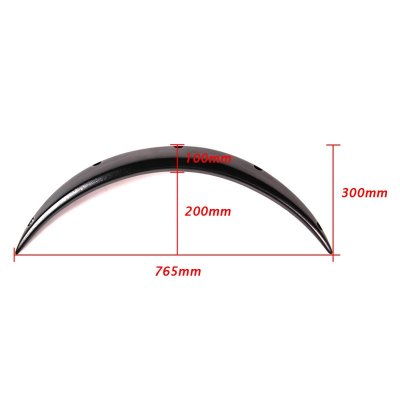 Skärmbreddare 780mm / 7,5cm (2st)
