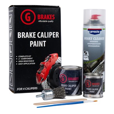 G-BRAKES bromsoksfärg SOLID SVART