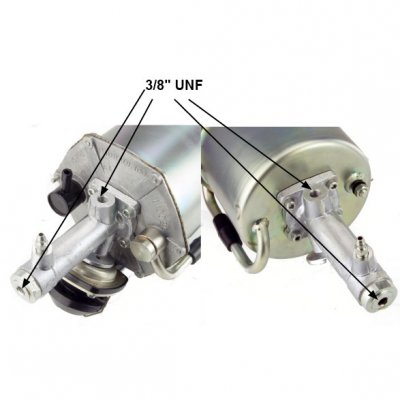 Extern bromsservo (Slim) 2-vägs 2:1