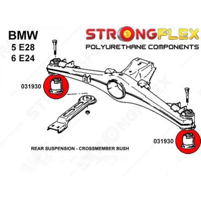 BMW E28 - Bakvagnsbussning (031930)