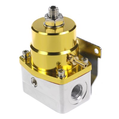 Bränsletrycksregulator Linjär 1:1 Aromotive style (Guld)