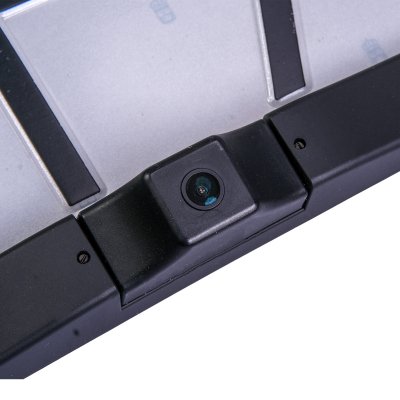 Trådlös backkamera 3-i-1 – Nummerskyltsram + sensorer + 4,3" skärm