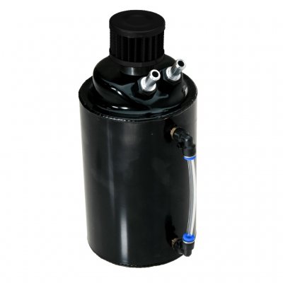 Oljecatchtank 2L rund med filter