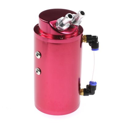 Oljecatchtank 0,75l Röd - Rund